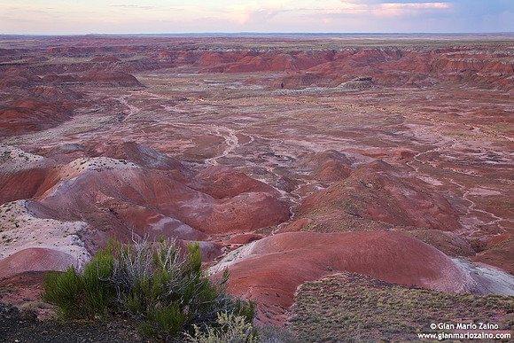USA - Arizona, Petrified Forest National Park, Painted Desert (15/08/2012)